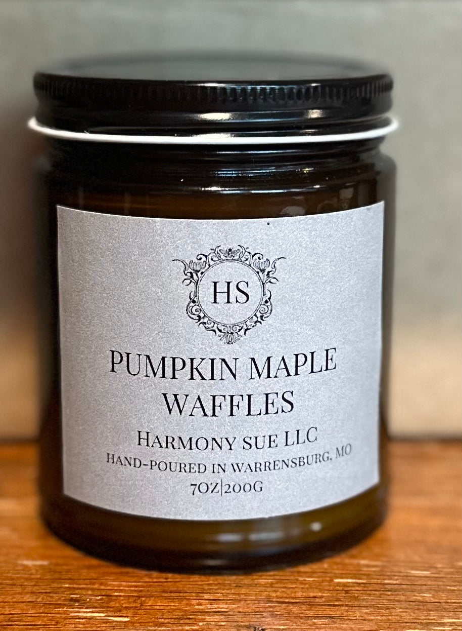 Pumpkin Maple Waffles Soy Candle