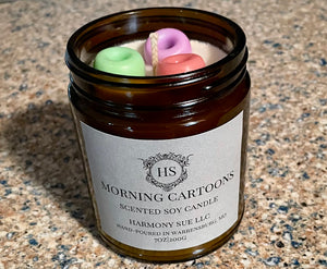 Morning Cartoons Soy Candle